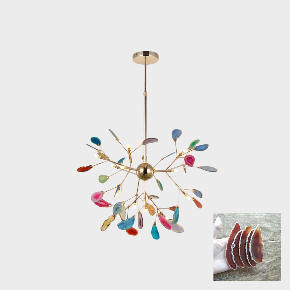 Romimul Chandelier Colorful Branching