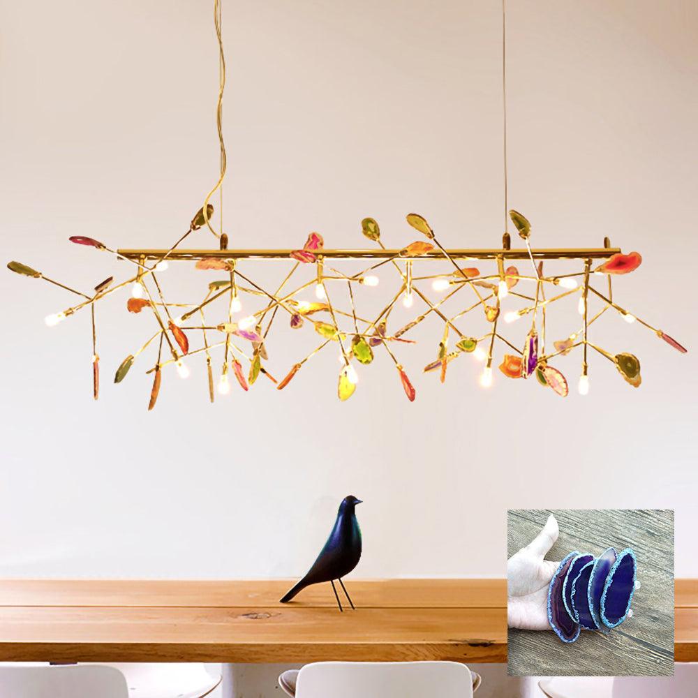 Romimul Chandelier Colorful Branching