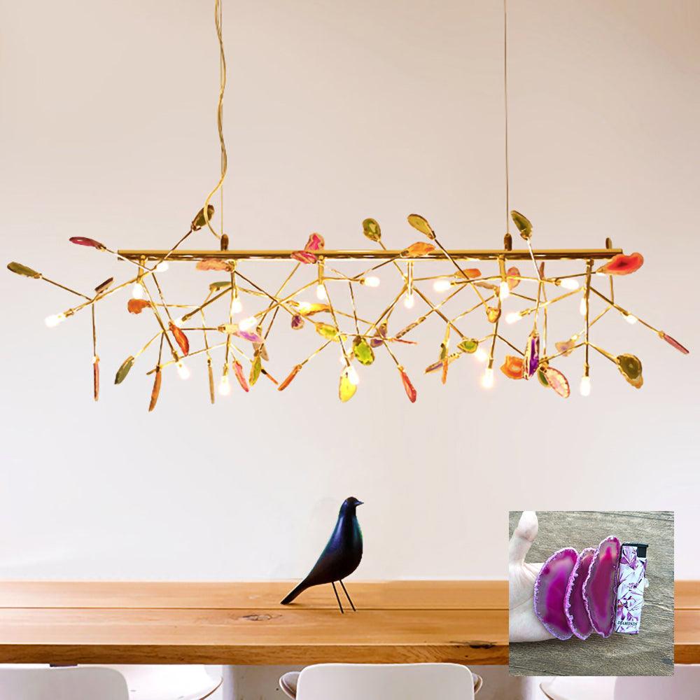 Romimul Chandelier Colorful Branching