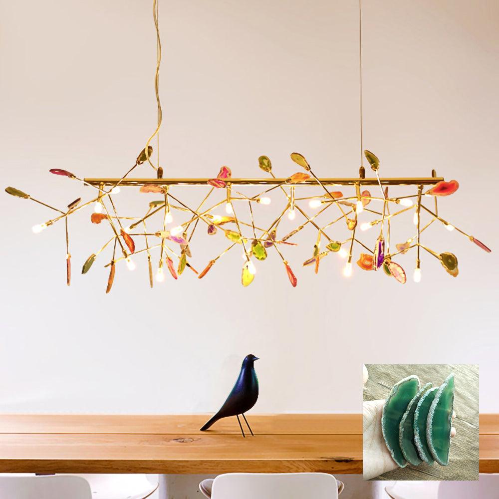 Romimul Chandelier Colorful Branching