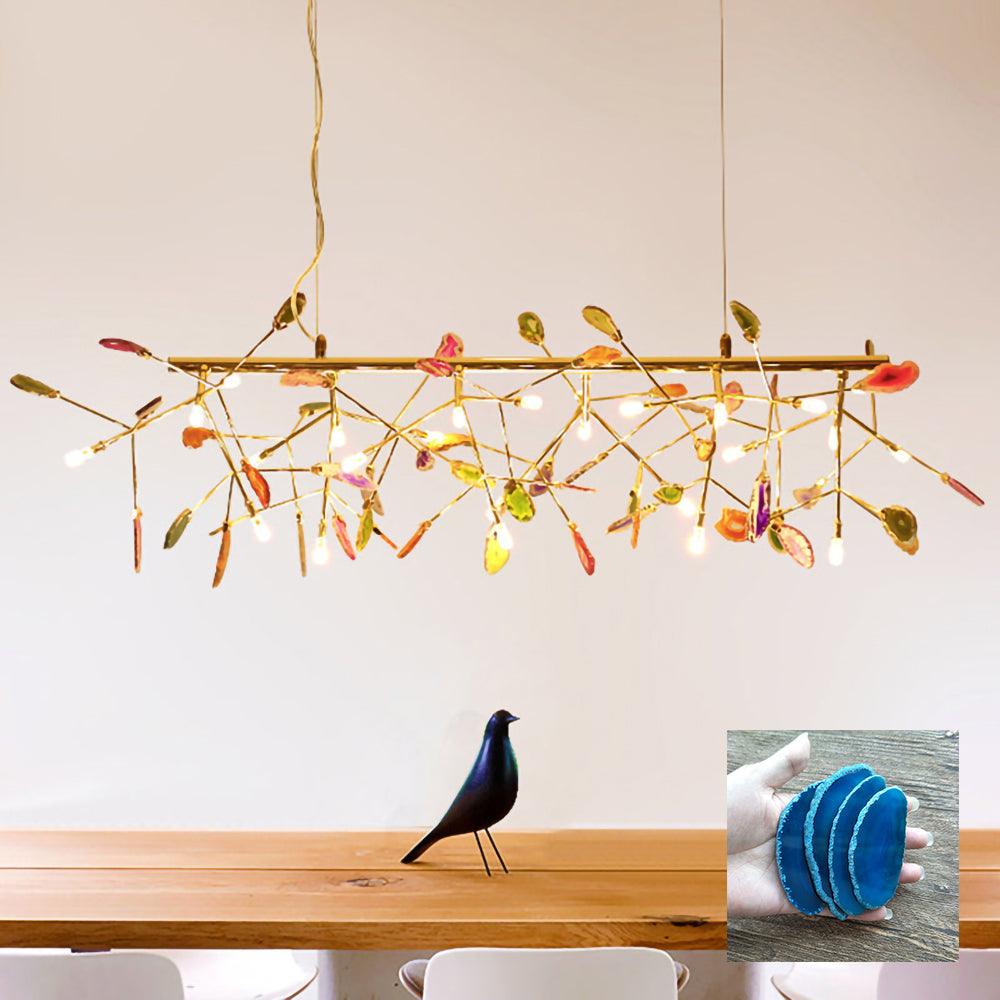 Romimul Chandelier Colorful Branching