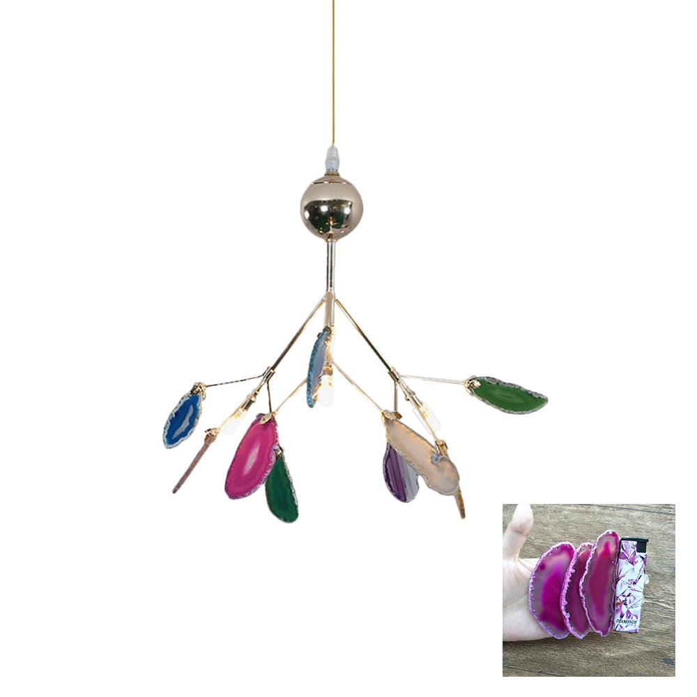Romimul Chandelier Colorful Branching