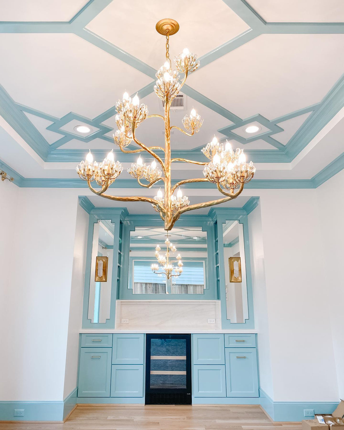 Agave Postmodern Luxury Americana Crystal Chandelier
