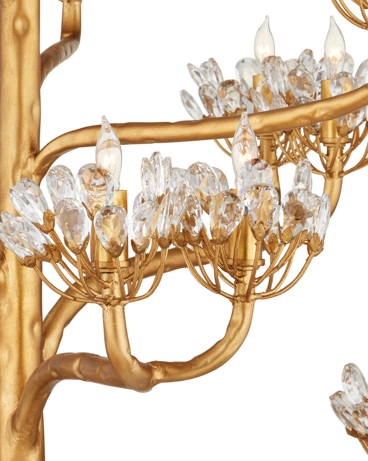 Agave Postmodern Luxury Americana Crystal Chandelier