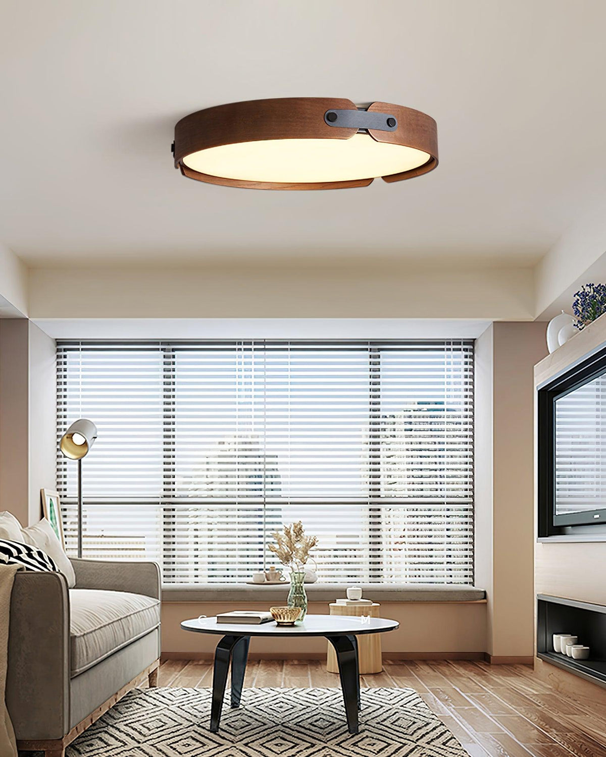 Sylarina Wood Ceiling Light