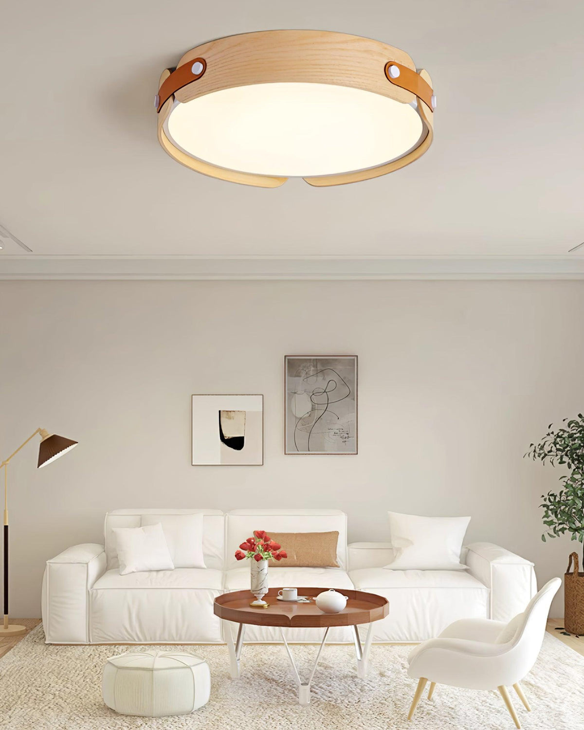 Sylarina Wood Ceiling Light
