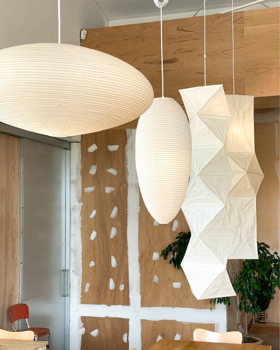 Piairaine Washi Paper 15A Pendant Light