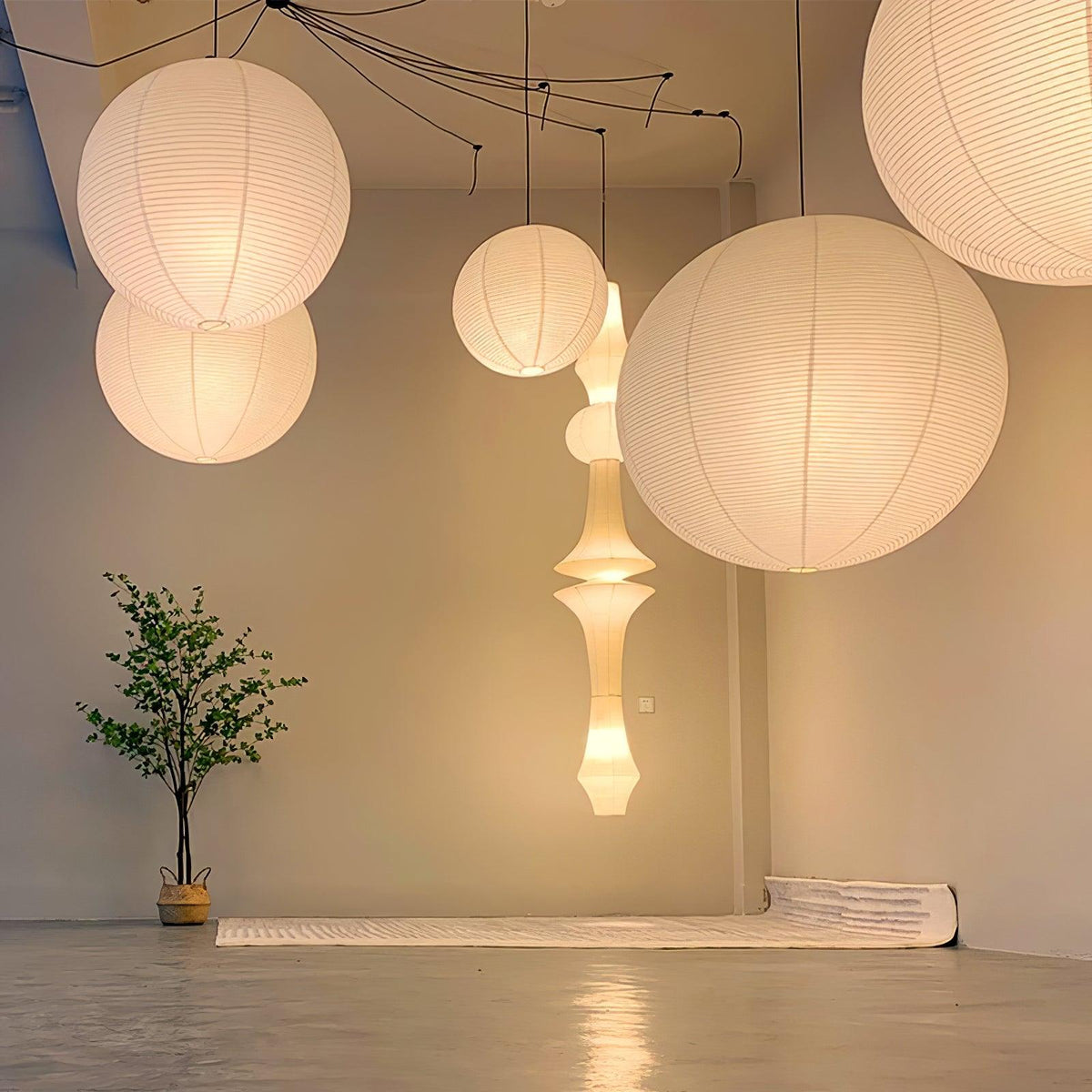 Kalemu Paper Vintage Pendant Light
