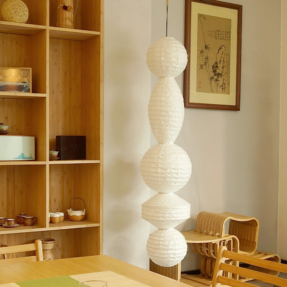 Cagotum Pendant Light Paper Lantern Wabi-sabi