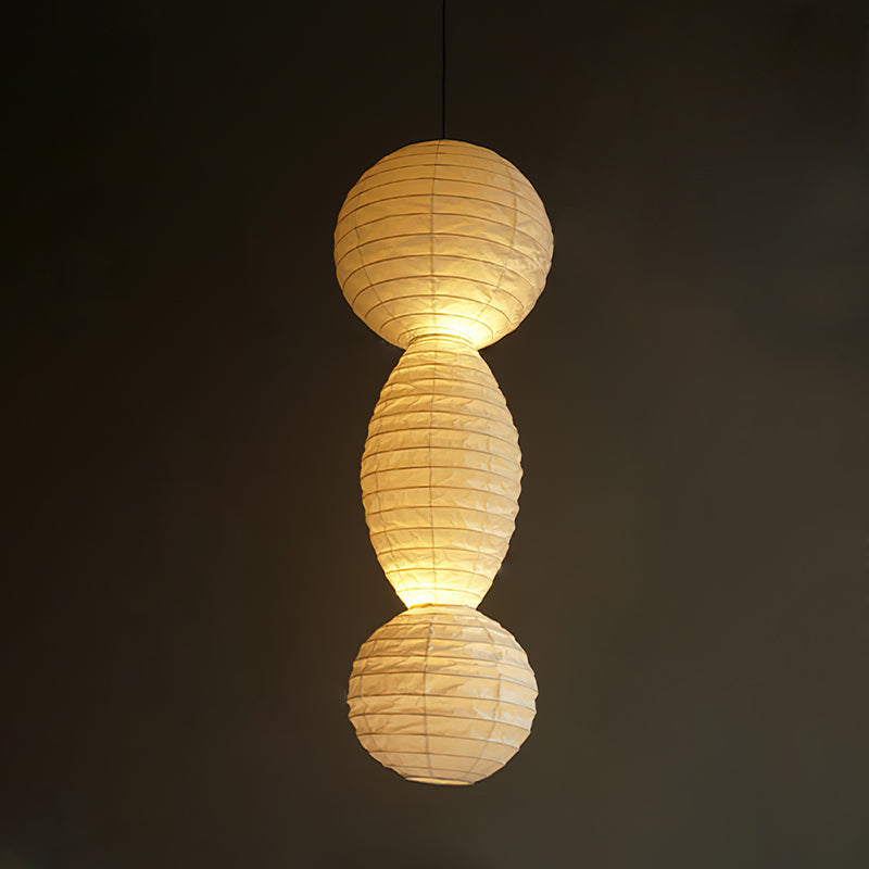 Cagotum Pendant Light Paper Lantern Wabi-sabi