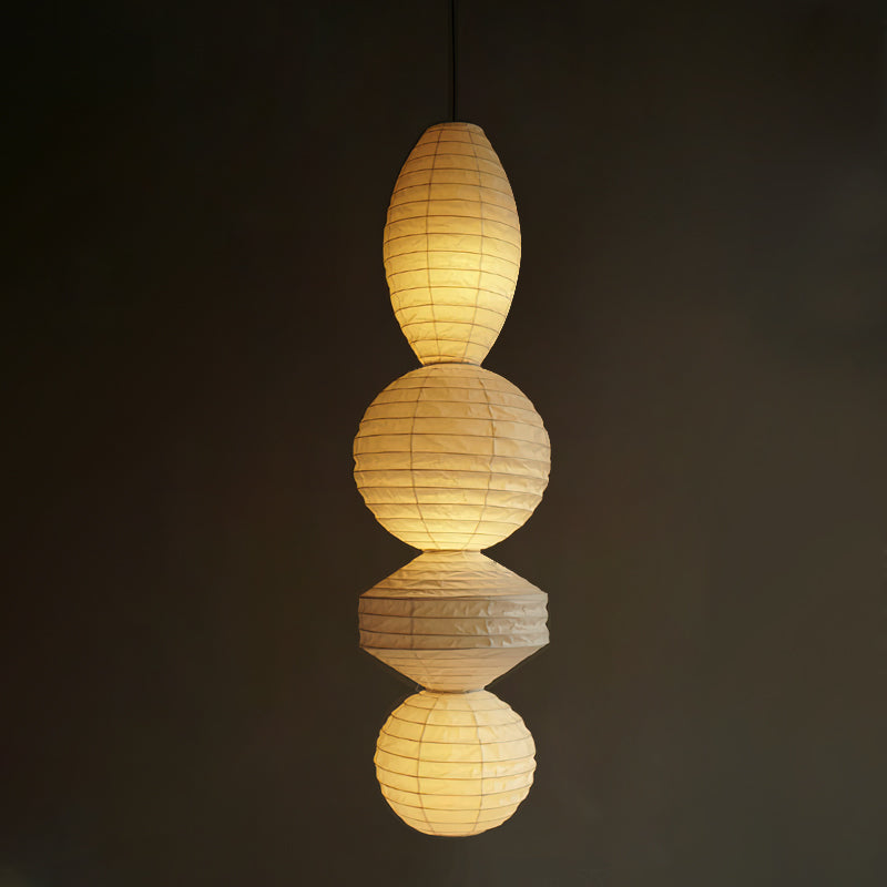 Cagotum Pendant Light Paper Lantern Wabi-sabi
