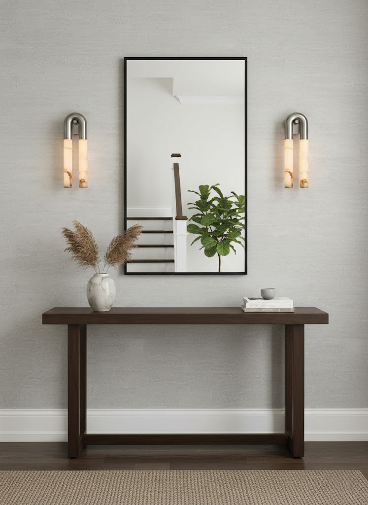 Zeme Alabaster Wall Sconce