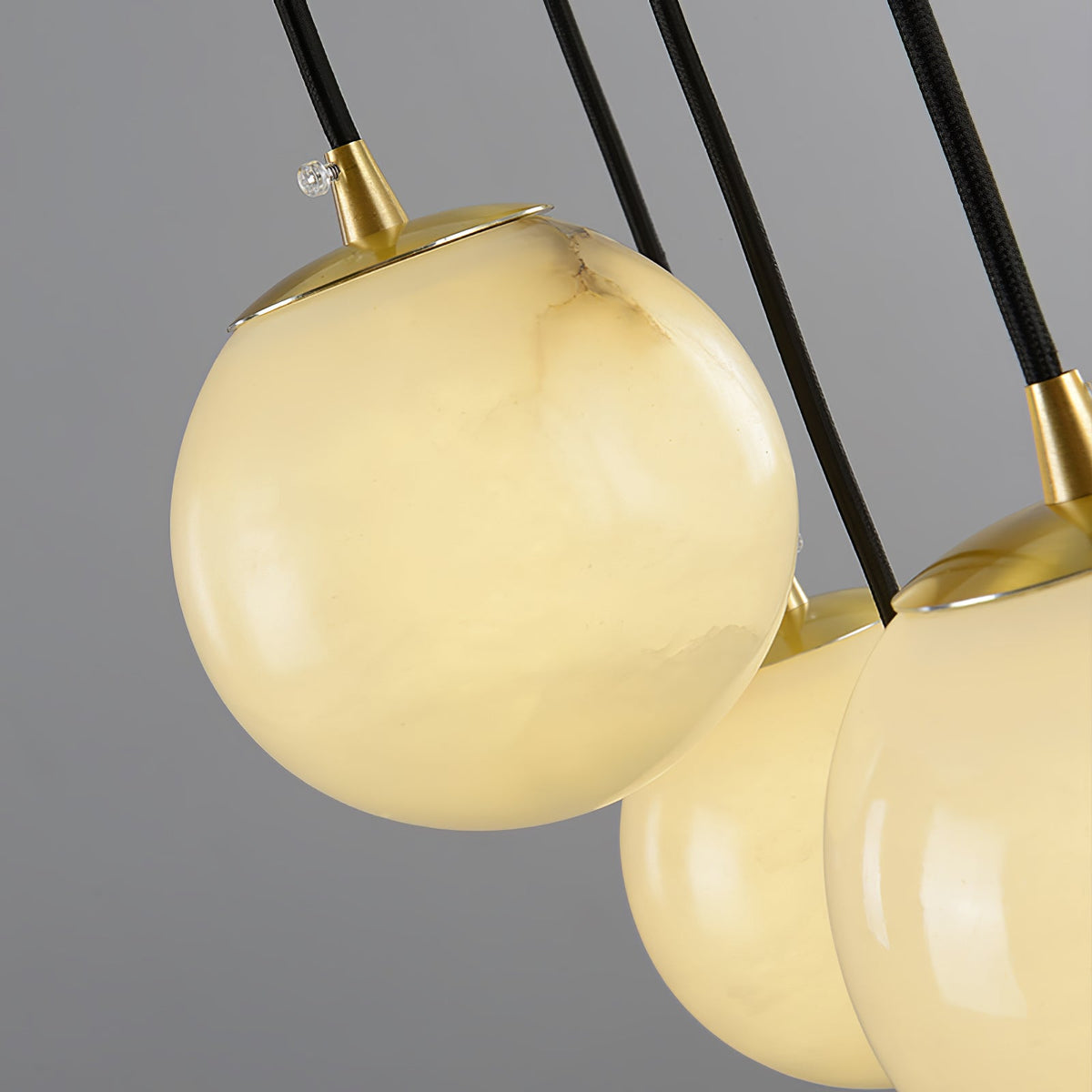 Taren Alabaster Chandelier Balls Cluster