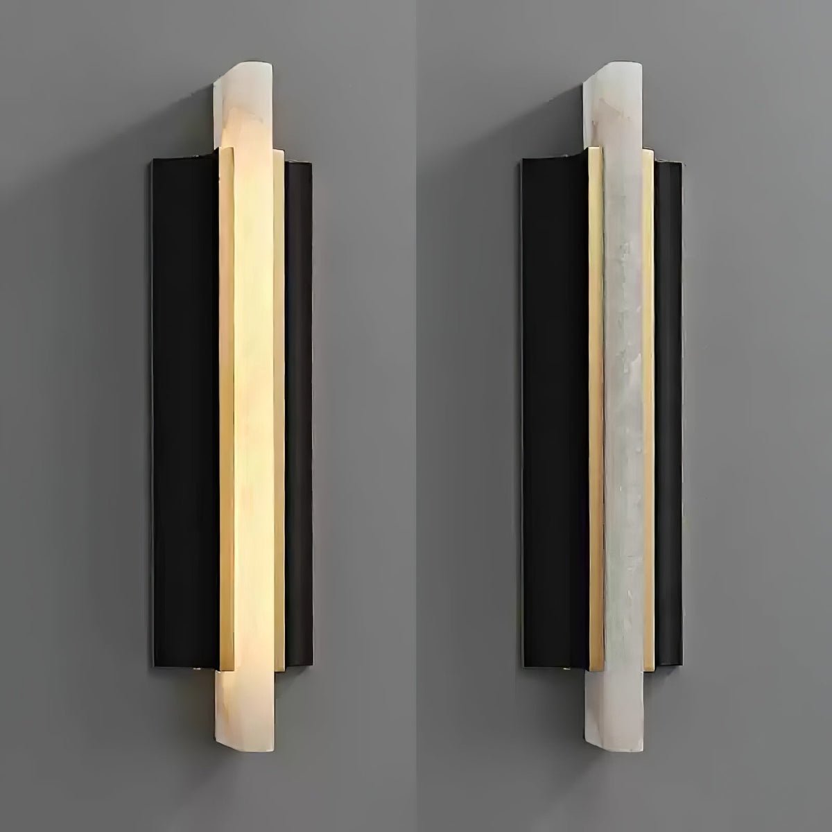 Aurelian Modern Alabaster Wall Light