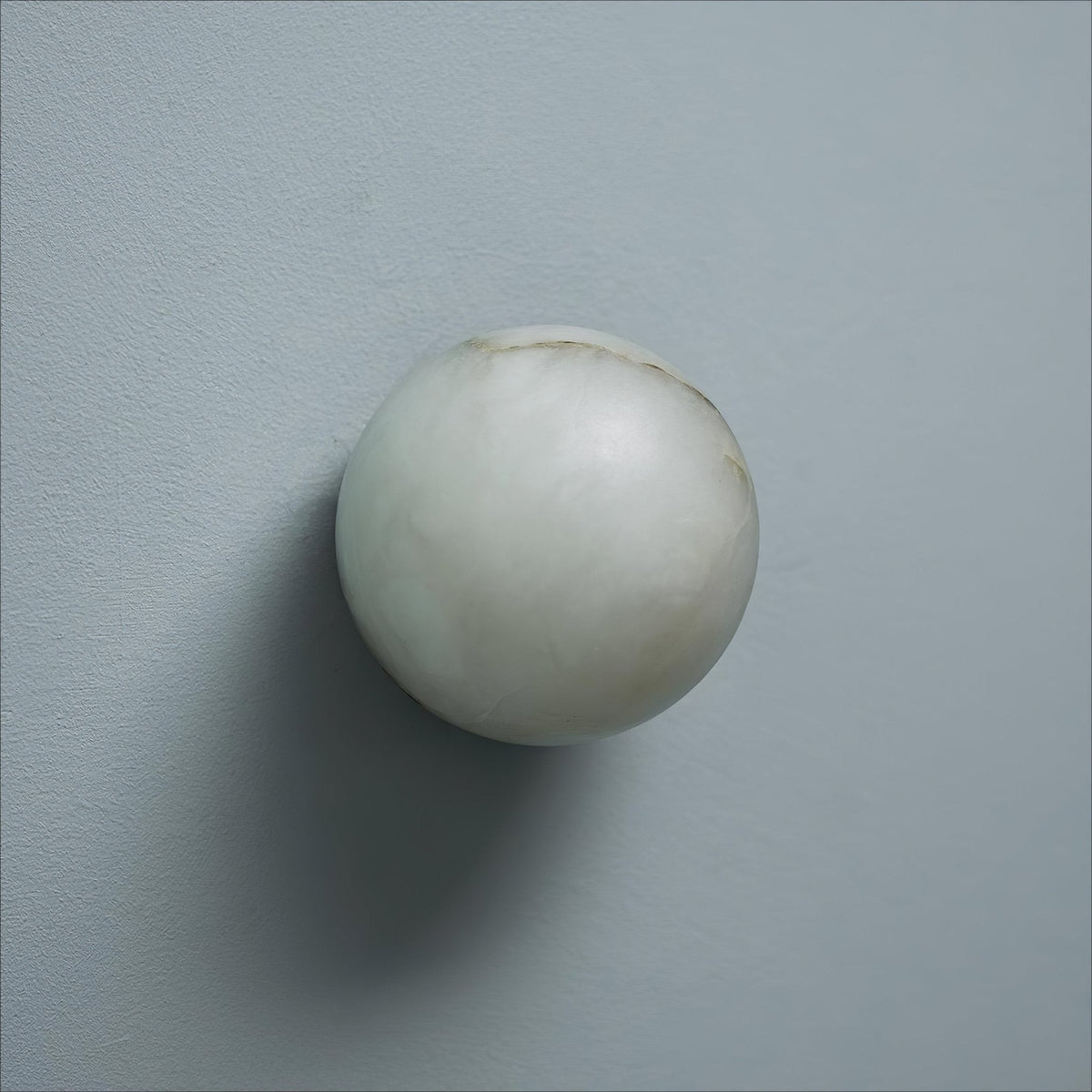 Jadugen Alabaster Mini Orb Wall Lamp