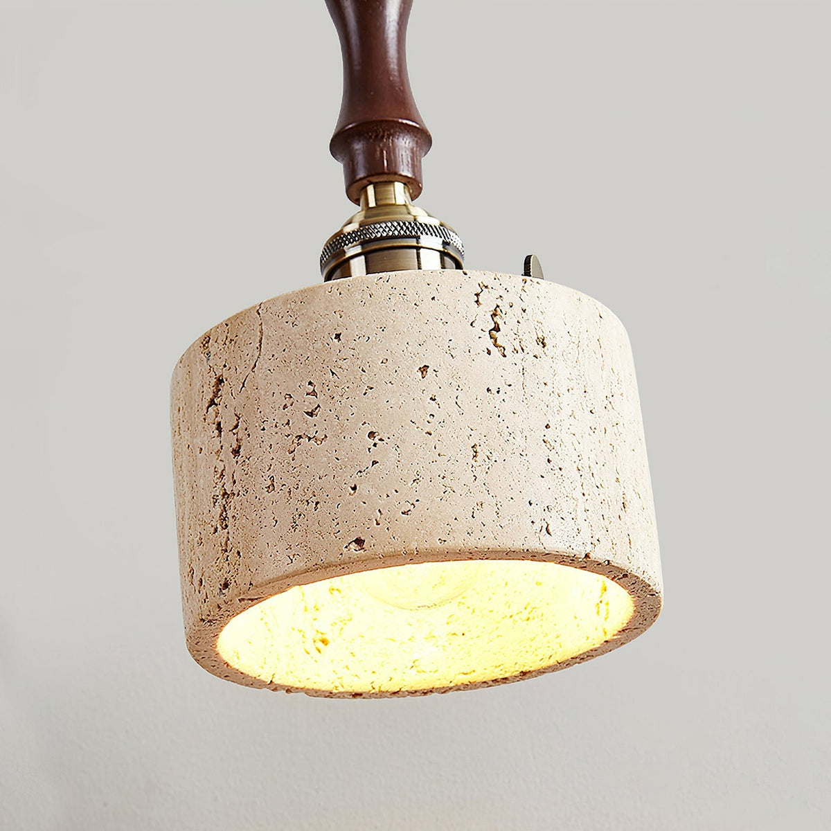 Alagusmo Travertine Pendant Light