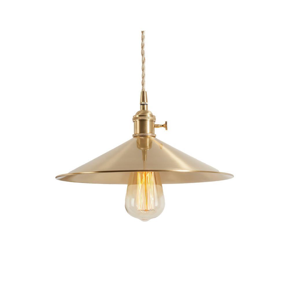 Alberta Brass Pendant Light