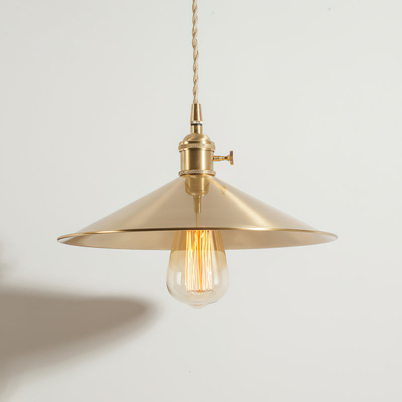 Alberta Brass Pendant Light