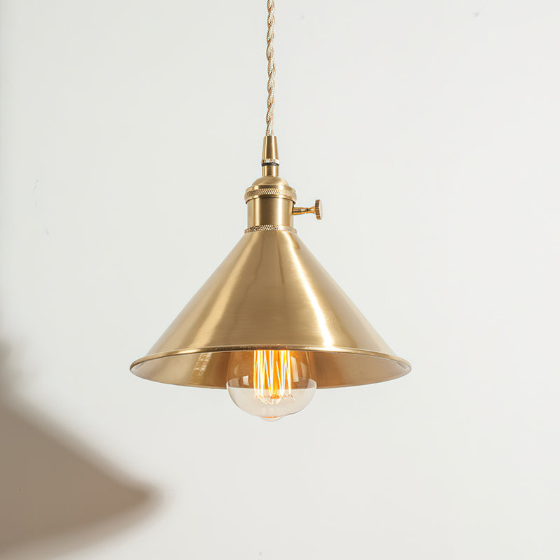Alberta Brass Pendant Light