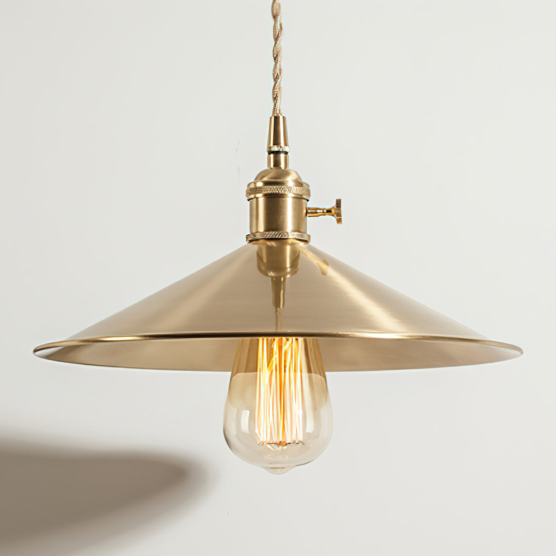 Alberta Brass Pendant Light