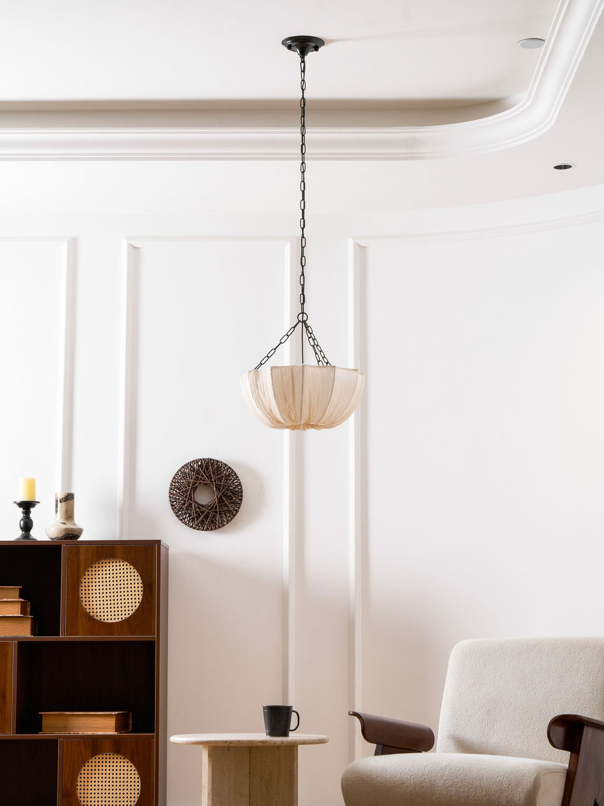 Willowmere Fabric Pendant Light