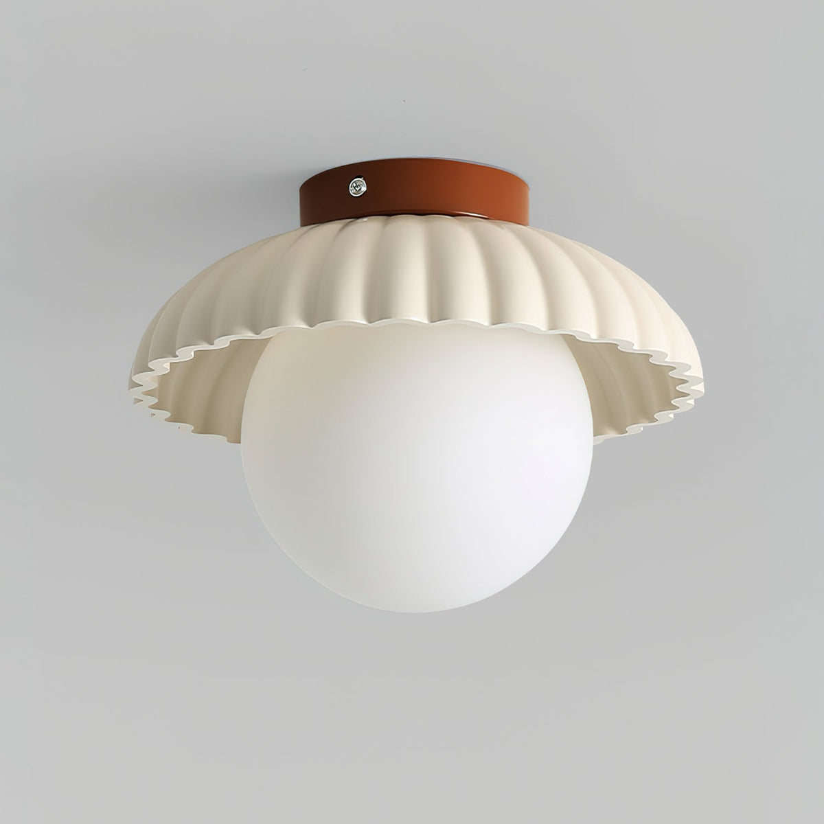 Tegatik Glow Flush Mount Ceiling Light