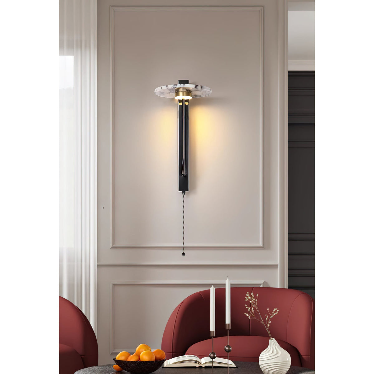 Aevuvyn Modern Minimalist Marble Wall Lamp