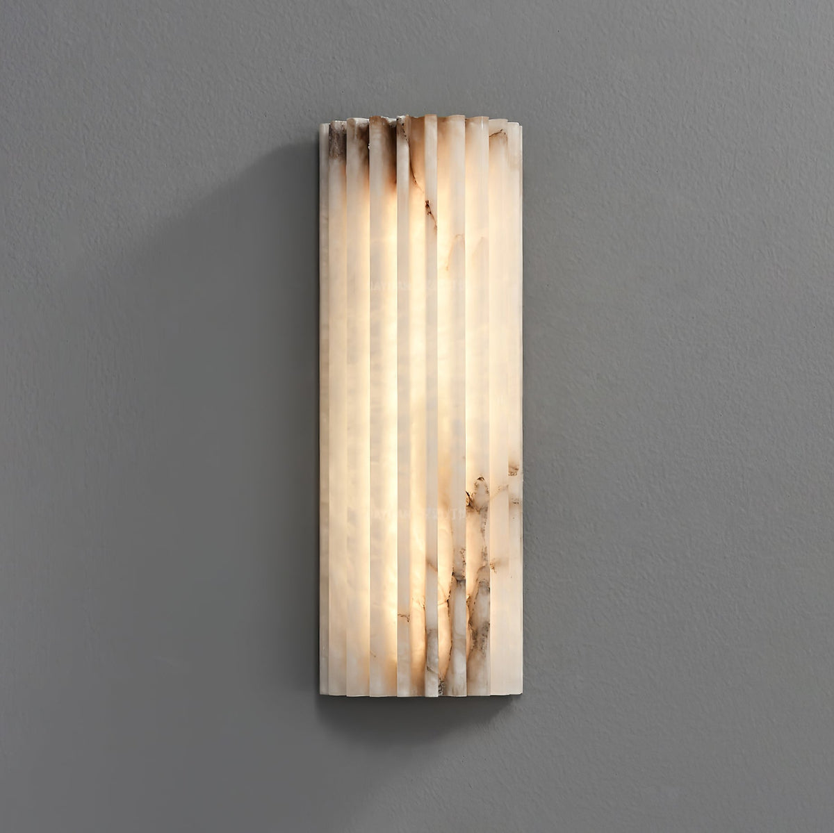 Orvian Wall Lamp Alabaster Minimalist