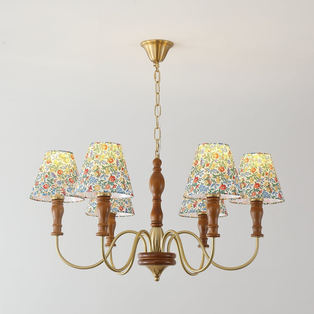 Cavivuk Chandelier Flower Fabric