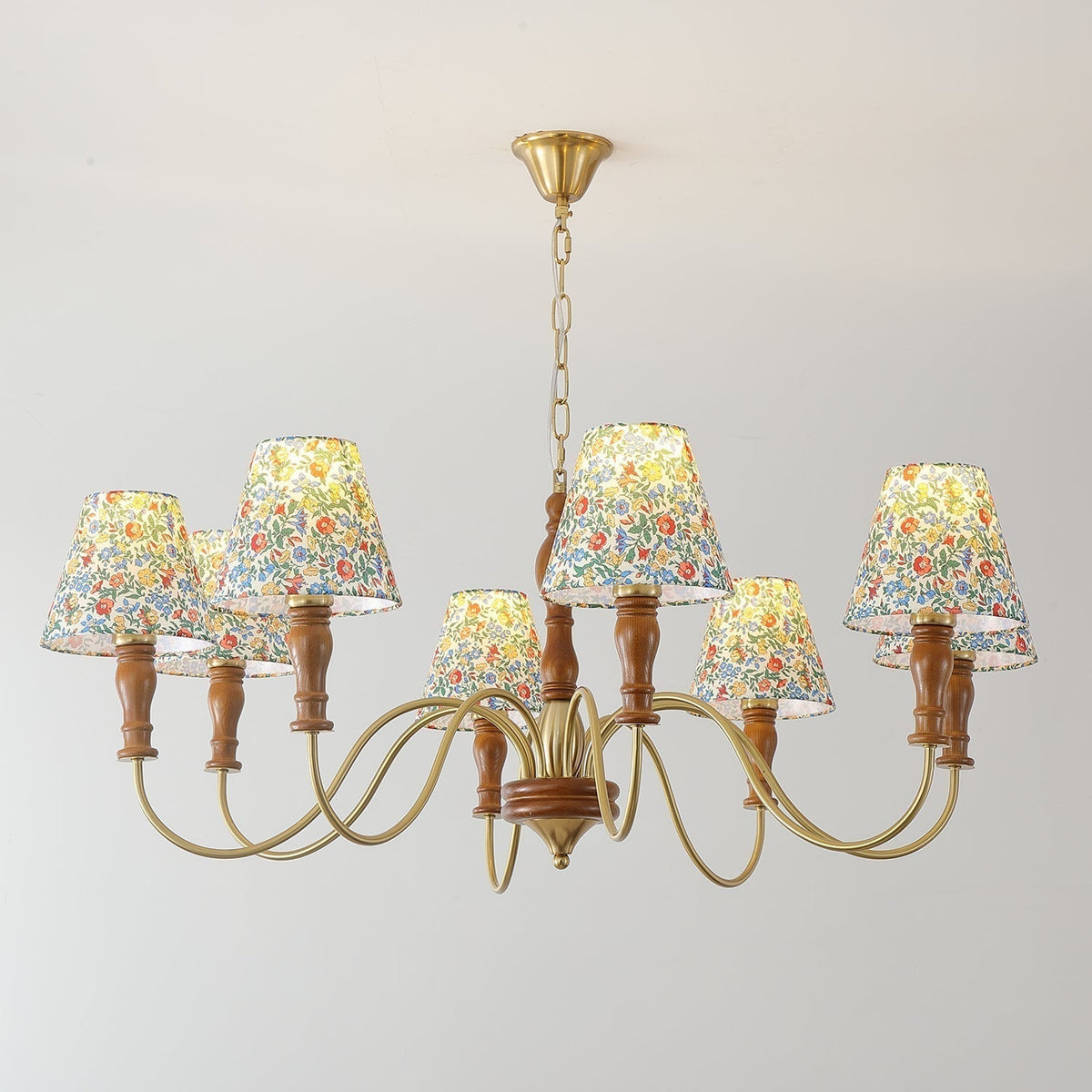 Cavivuk Chandelier Flower Fabric