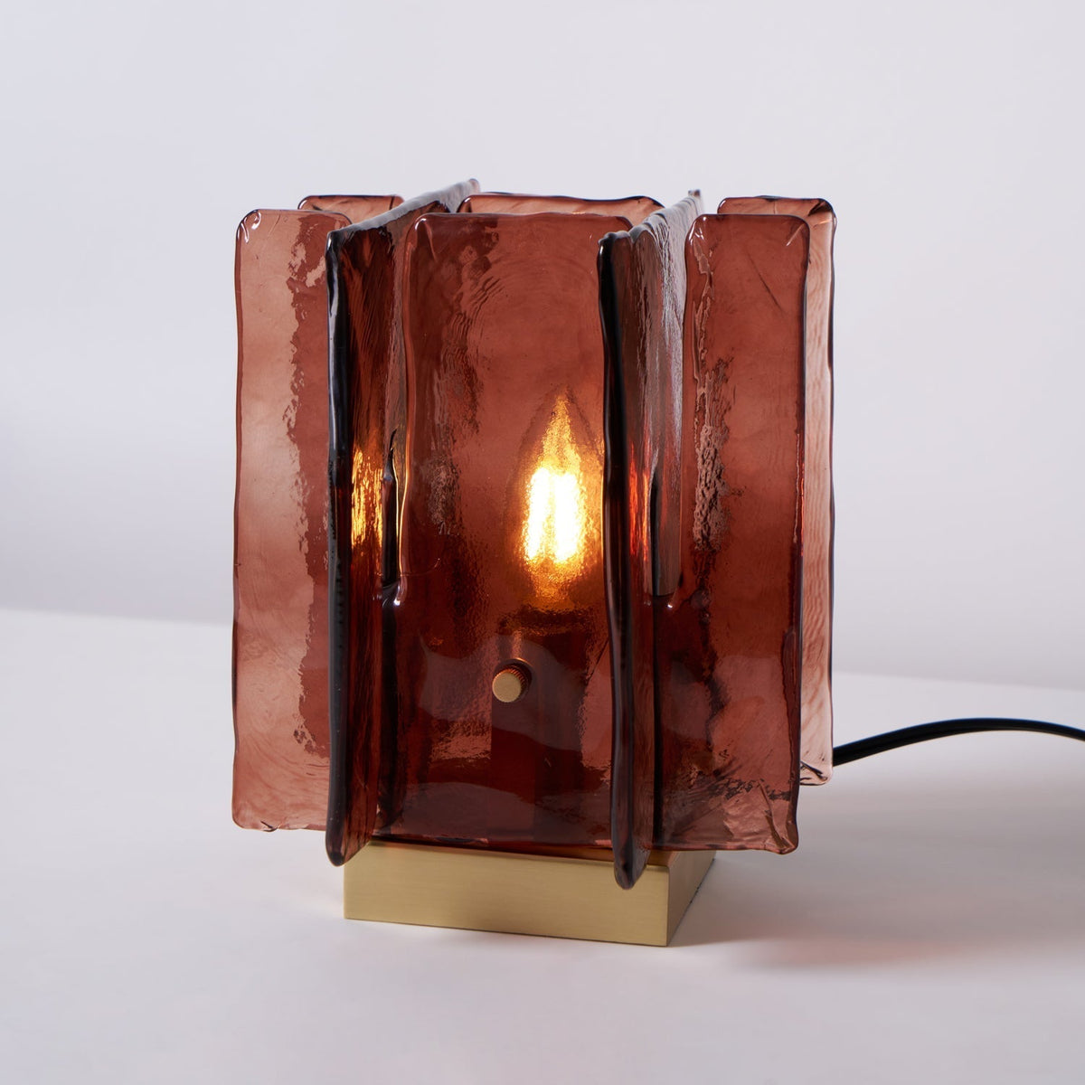Avlaear Artisan Glass Desk Lamp