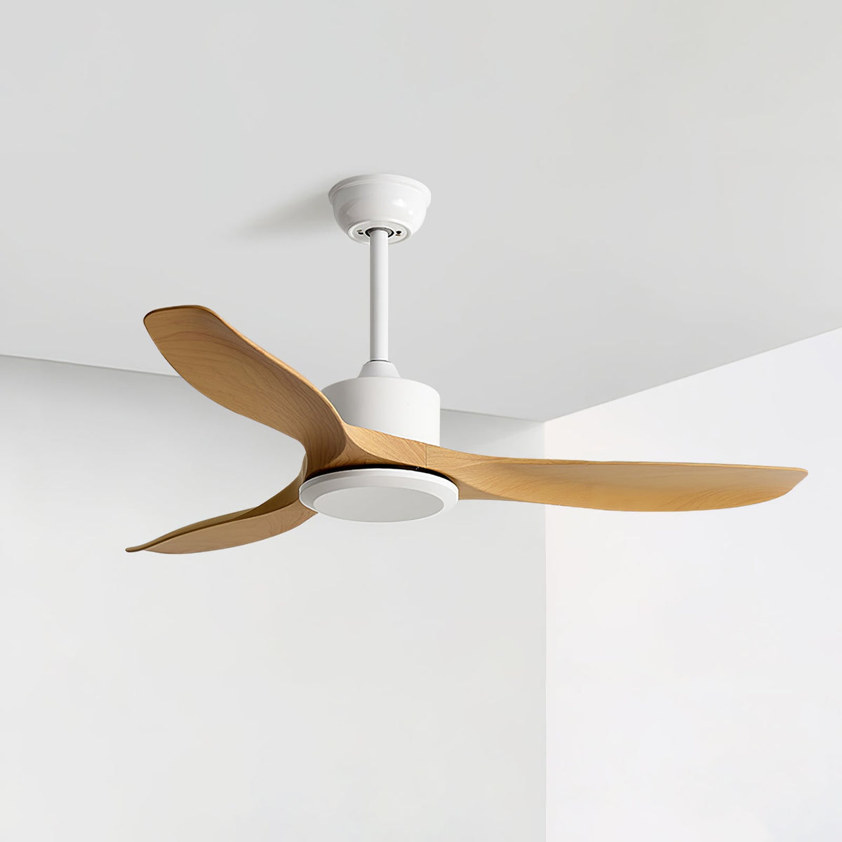 Aldaine Minimalist Wood Ceiling Fan
