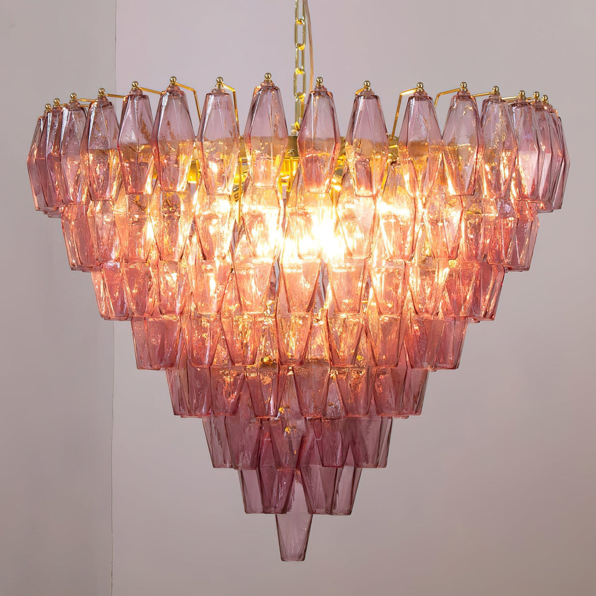 Rosalique Glass Chandelier