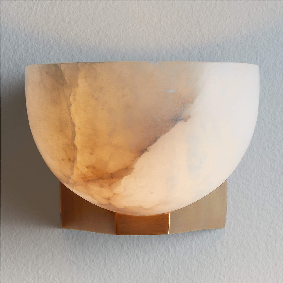 Ando Minimalist Alabaster Wall Lamp