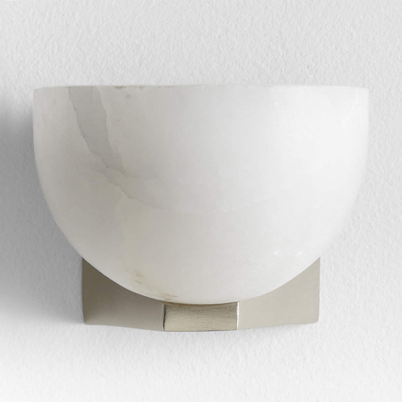 Ando Minimalist Alabaster Wall Lamp