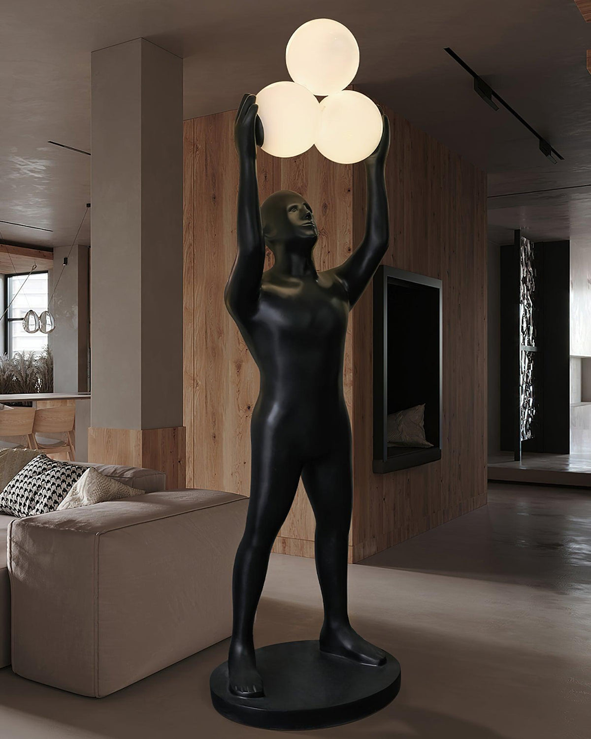Avenoiella Statue Floor Lamp