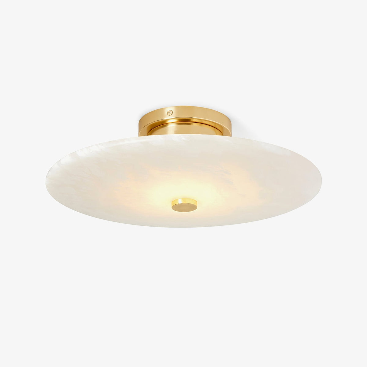 Clio Alabaster Flush Mount Ceiling Light