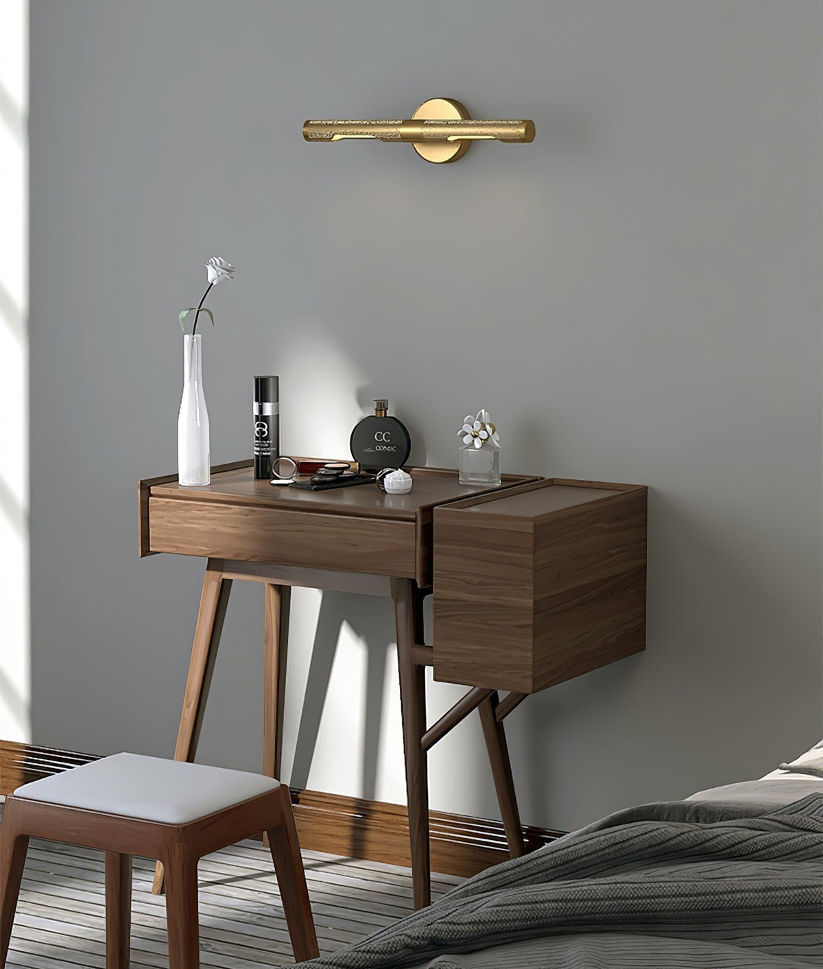 Sano Modern Brass LED Wall Light