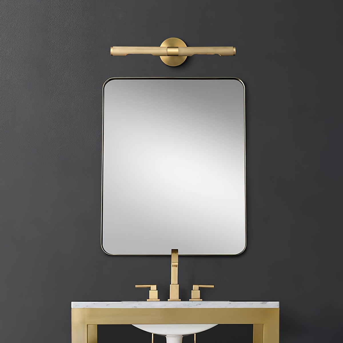 Sano Modern Brass LED Wall Light