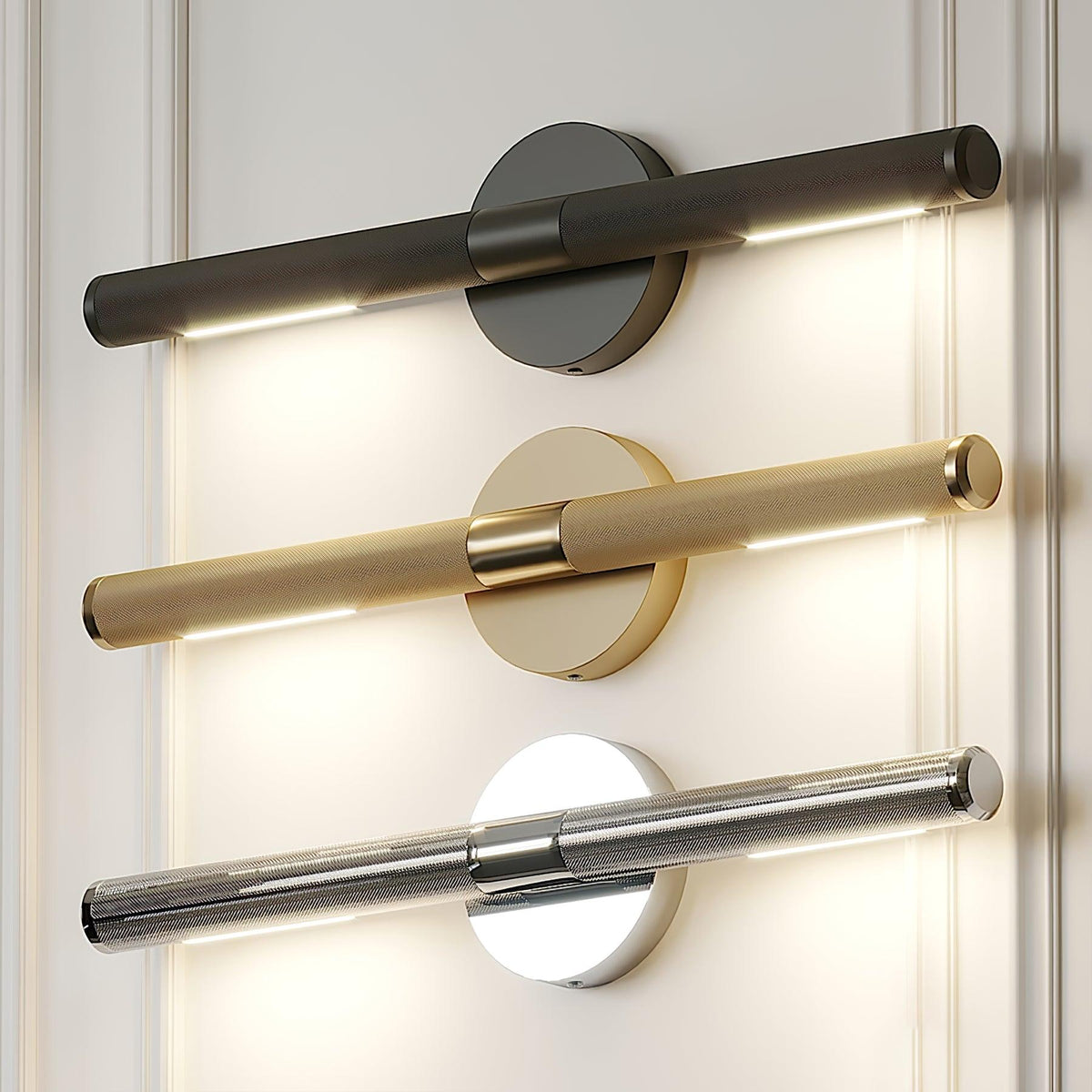 Sano Modern Brass LED Wall Light