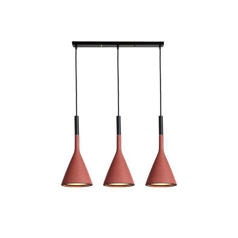 Nixor Pendant Lamp Concrete Conical Industrial