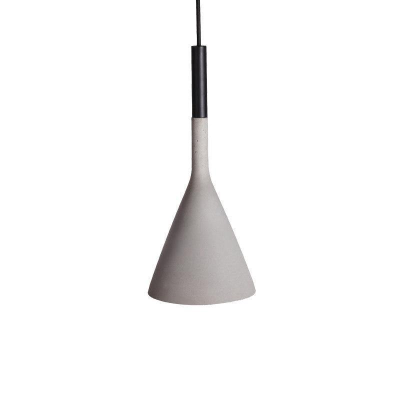 Nixor Pendant Lamp Concrete Conical Industrial