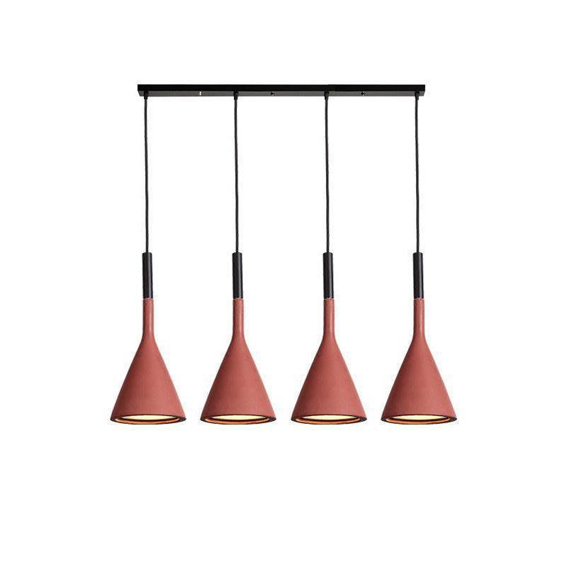 Nixor Pendant Lamp Concrete Conical Industrial