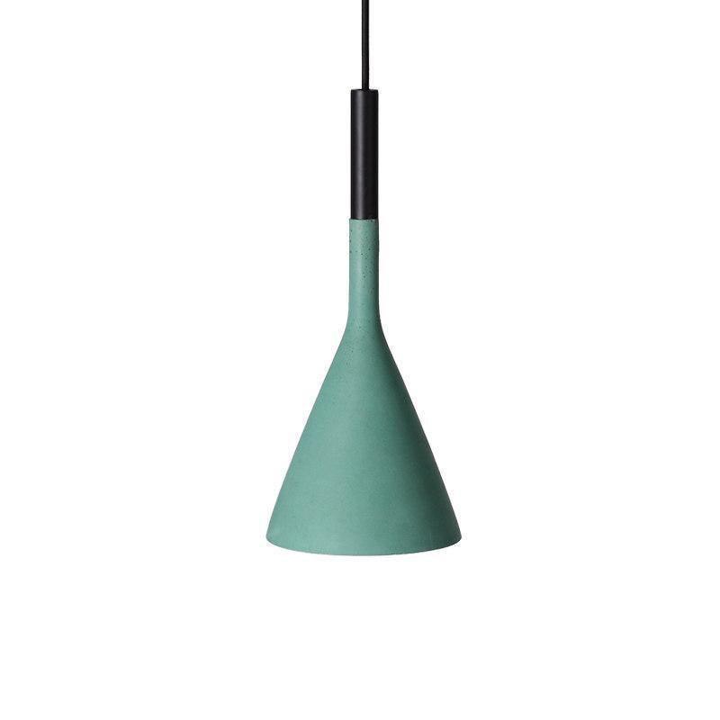 Nixor Pendant Lamp Concrete Conical Industrial