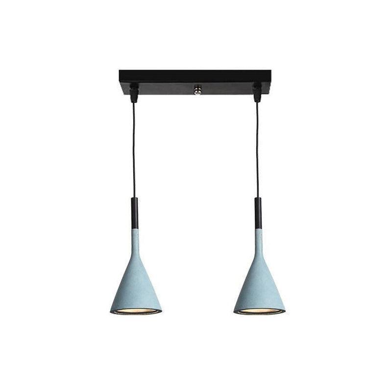 Nixor Pendant Lamp Concrete Conical Industrial