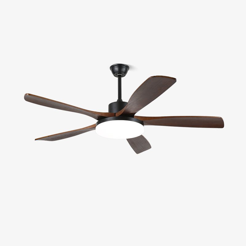 Arysen Minimalist Wood Ceiling Fan Light