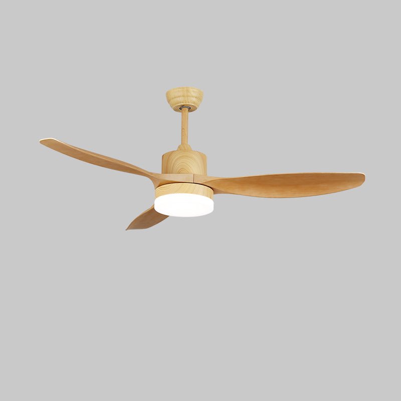 Arysen Minimalist Wood Ceiling Fan Light