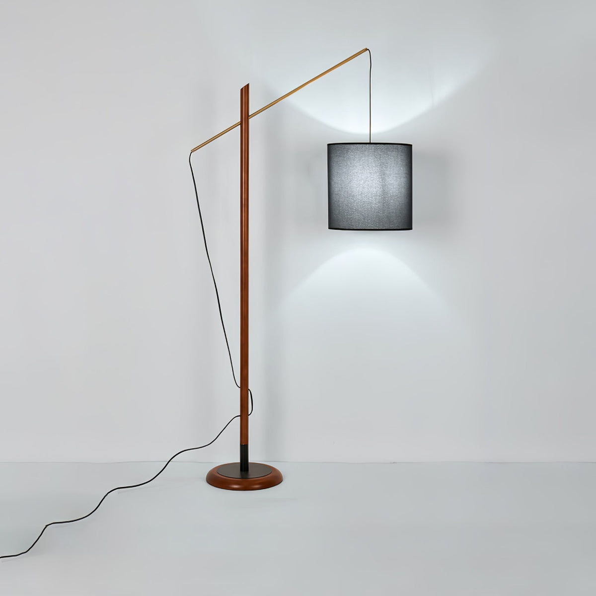 Nyvariol Minimalist Wood Floor Lamp