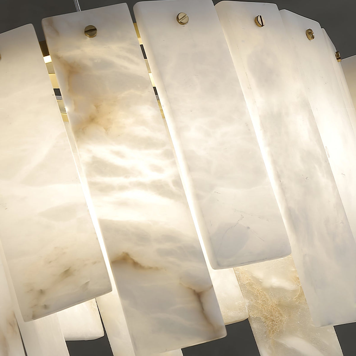 Cavelan Cluster Alabaster Pendant Light