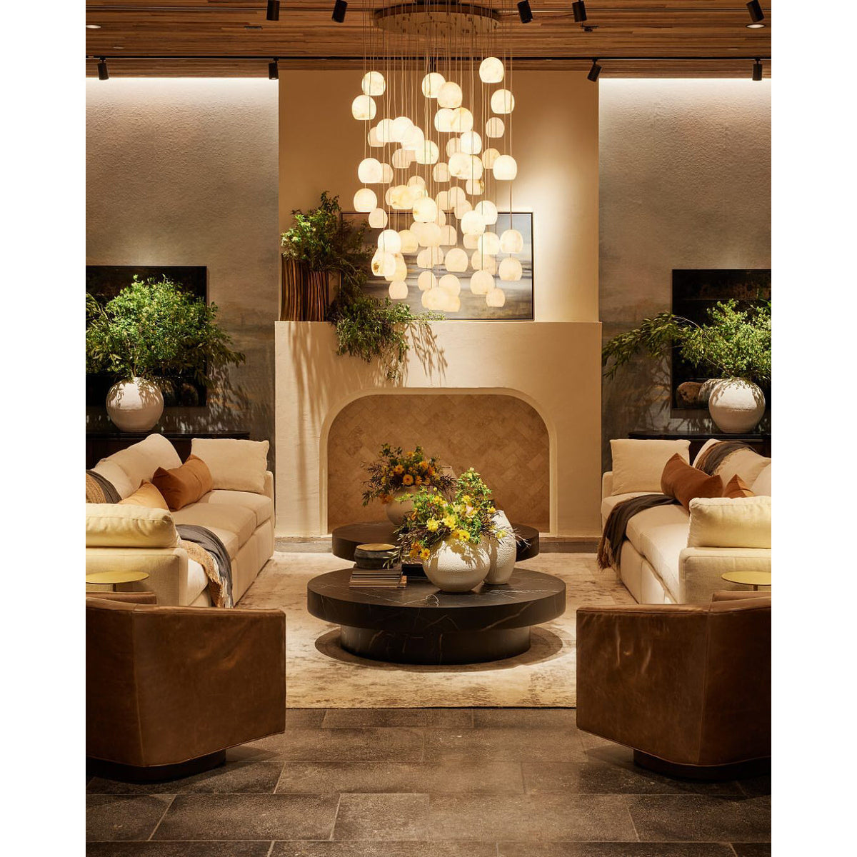 Lumaire Alabaster Chandelier